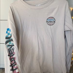 gray hurley long sleeve